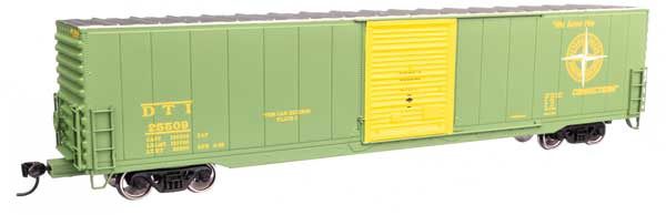 60&#39; Pullman-Standard Single Door Auto Parts Boxcar - Detroit, Toledo &amp; Ironton