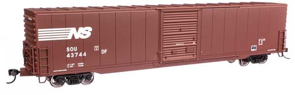 60&#39; Pullman-Standard Single Door Auto Parts Boxcar - Norfolk Southern SOU