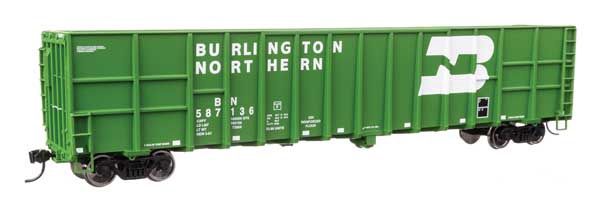 61&#39; Wood Chip Gondola - Burlington Northern