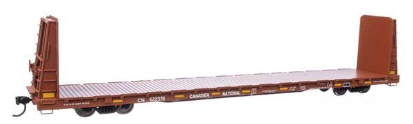 68&#39; Bulkhead Flatcar - Canadian National
