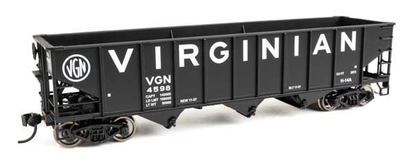 70-Ton AAR 3-Bay Open Hopper - Virginian