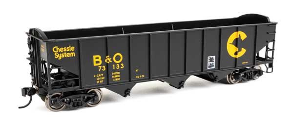 70-Ton AAR 3-Bay Open Hopper - Baltimore &amp; Ohio