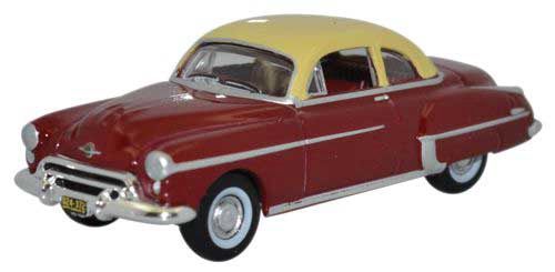 1950 Oldsmobile Rocket 88, Select: Red, Cream