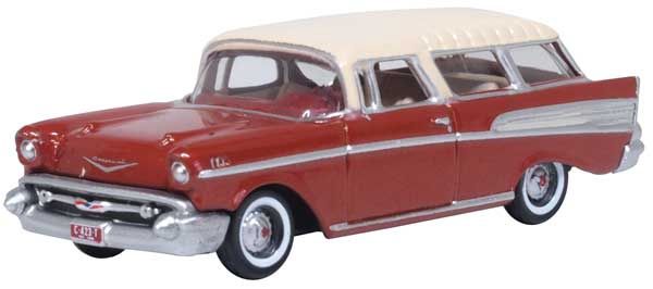 1957 Chevrolet Nomad, Select: Adobe Beige, Sierra Gold
