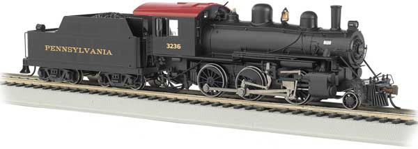 Alco 2-6-0, DCC/SOUND/DC: Sound and DCC, Select: Pennsylvania Railroad 3236