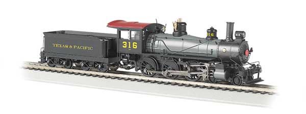 Baldwin 4-6-0, DCC/SOUND/DC: Standard DC, Select: Texas &amp; Pacific #316