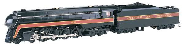 Class J 4-8-4, DCC/SOUND/DC: Sound &amp; DCC, Select: Norfolk &amp; Western #611