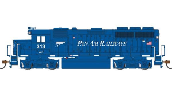EMD GP40  - Standard DC