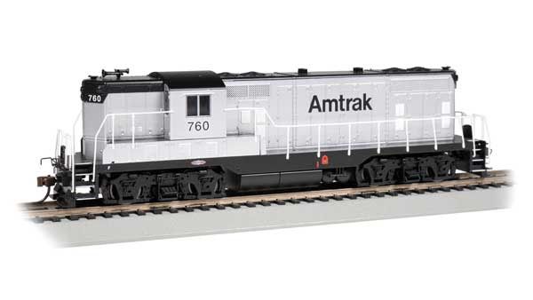 EMD GP7, DCC/SOUND/DC: Standard DC, Select: Amtrak #760