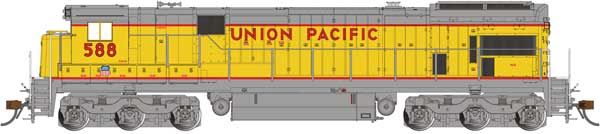GE C36-7, DCC/SOUND/DC: Sound and DCC, Select: Union Pacific #588