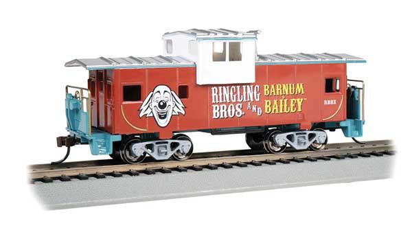 36&#39; Wide-Vision Caboose  - Silver Series(R), Select: Ringling Bros. and Barnum &amp; Bailey
