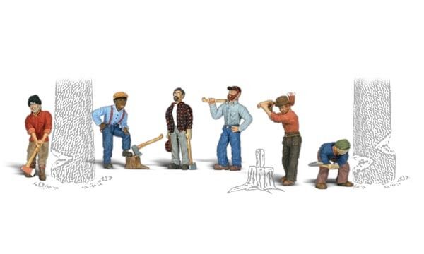 HO Lumberjacks pkg(6)