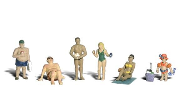HO Sunbathers pkg(6)