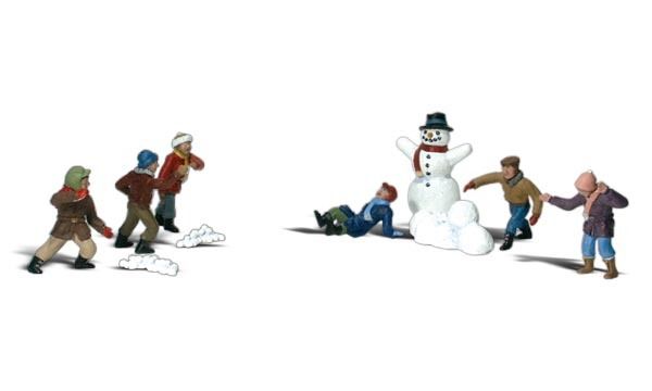 HO Snowball Fight Participants pkg(6)