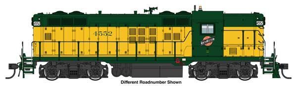 EMD GP9 Phase II - Standard DC