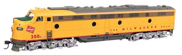 EMD E9A - LokSound 5 Sound &amp; DCC - City of San Francisco, Select: Milwaukee Road #200C