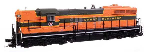 EMD SD9 - Standard DC, Select: Great Northern #591