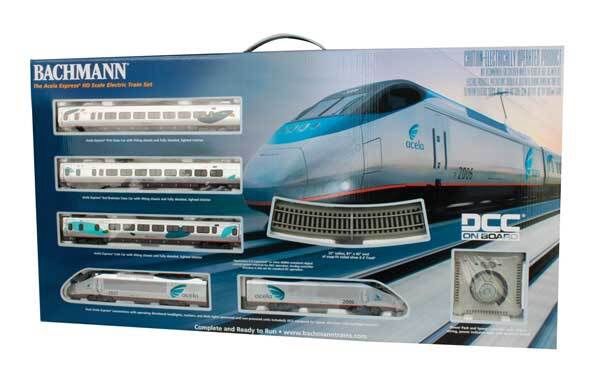 Acela Train Set - DCC -- Amtrak