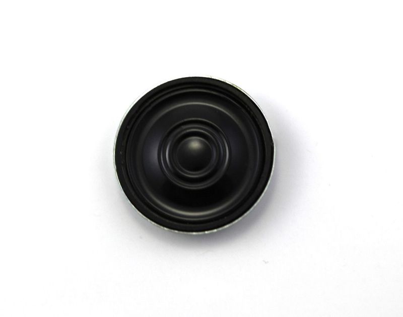2-Watt 8-Ohm Round Speaker -- 1-1/8&quot;  28mm Diameter x 11/64  4.5mm Deep