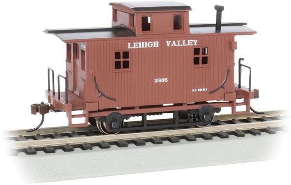 4-Wheel Wood Bobber Caboose  - Silver Series(R), Select: Lehigh Valley