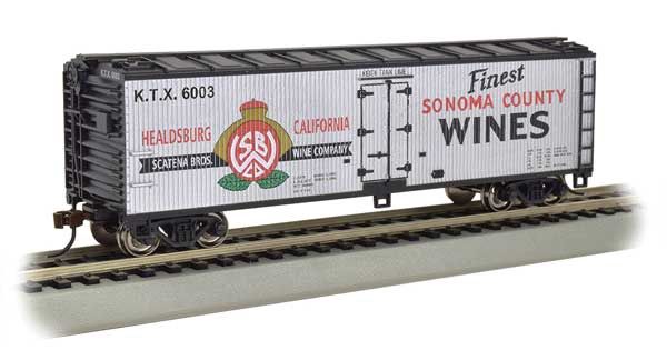 40&#39; Wood Reefer  - Silver Series(R), Select: Sonoma Wine