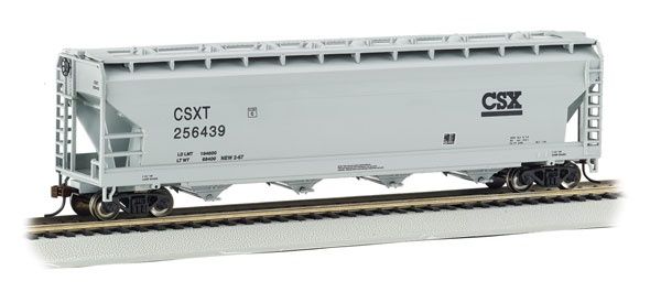 56&#39; ACF Center-Flow Covered Hopper, Select: CSX Transportation #256439