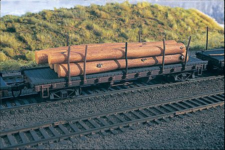 ACF Log Car w/Logs  - Silver Series(R)