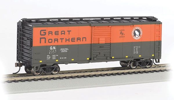 Pullman-Standard PS-1 40&#39; Steel Boxcar  - Silver Series(R), Select: Great Northern #2357