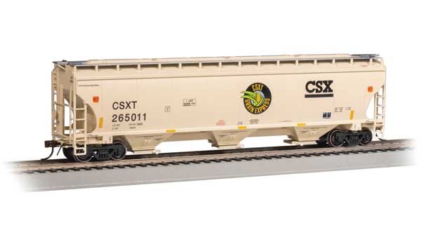 Trinity 5161 3-Bay Covered Hopper, Select: CSX #265044