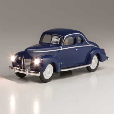 Just Plug(R) Lighted Vehicle -- Blue Coupe