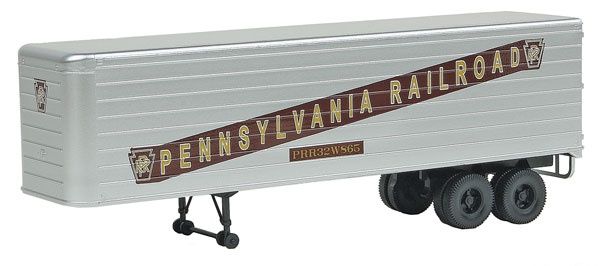 35&#39; Fluted-Side Trailer 2-Pack, Select: Pennsylvania Railroad (silver, Tuscan)