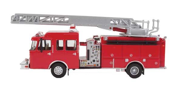 Heavy-Duty Fire Department Ladder Truck