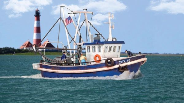 Modern Fishing Boat - Kit