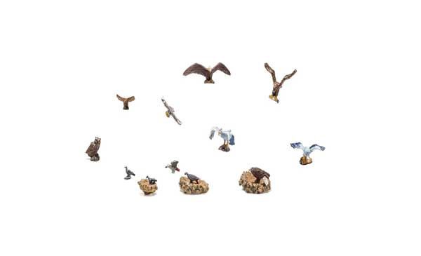 HO Birds and Nests