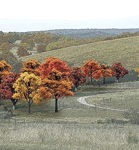 Fall Colors Deciduous Tree Pack - Ready Made Trees(TM)