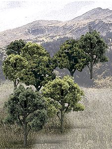 Mixed Green Deciduous Tree Pack - Ready Made Trees(TM)