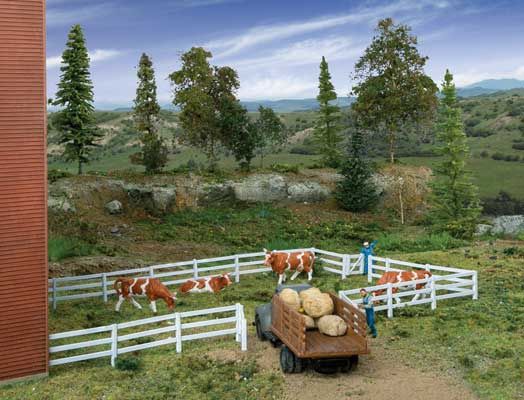 3-Rail Farm Fence -- Kit