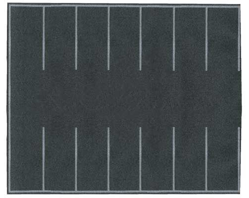 Flexible Self-Adhesive Paved Parking Lot -- 7-7/8 x 6-3/16"  20 x 16cm
