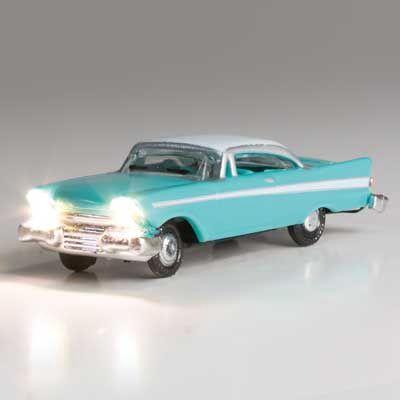 Fancy Fins - Just Plug(R) Lighted Vehicle -- Turquoise, White N
