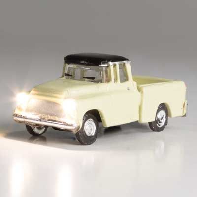 Just Plug(R) Lighted Vehicle -- Work Truck (Light Yellow)N