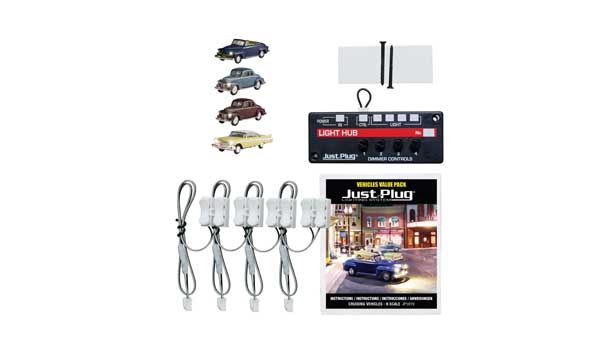 N Cruising Vehicles - Just Plug Value Pack -- 1 Each: City Classic, Station Wagon, Cool Convertible, Fancy Fins &amp; Light Hu