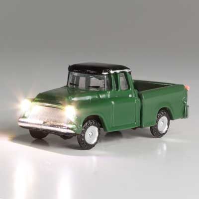Green Pickup - Just Plug(R) Lighted Vehicle -- Green N