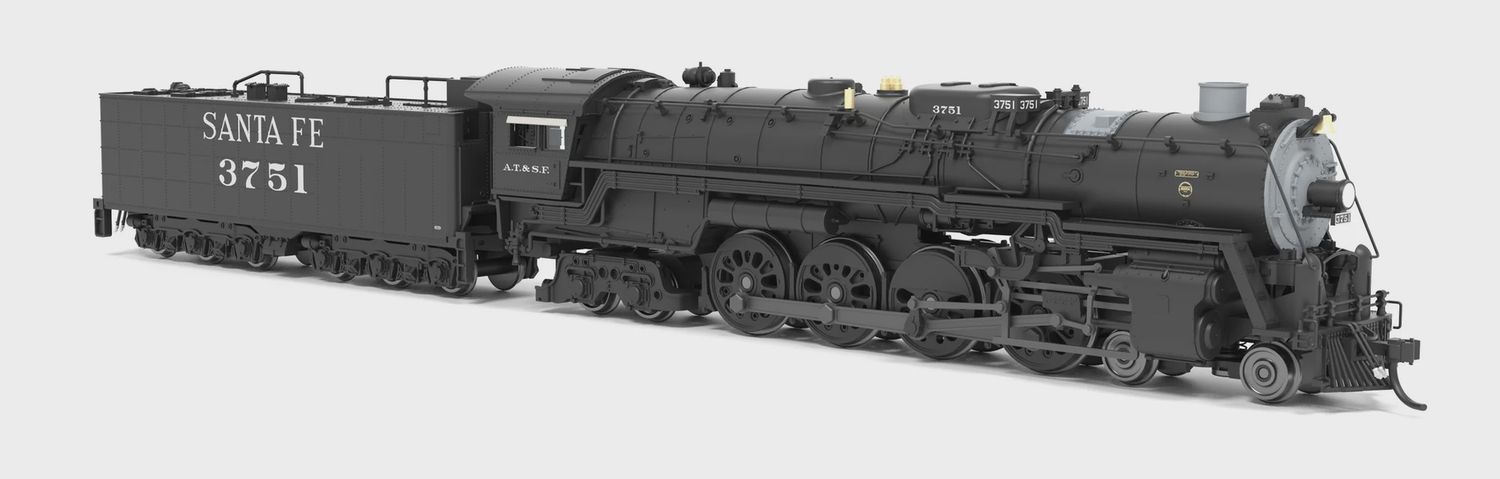 Santa Fe 4-8-4 Northern