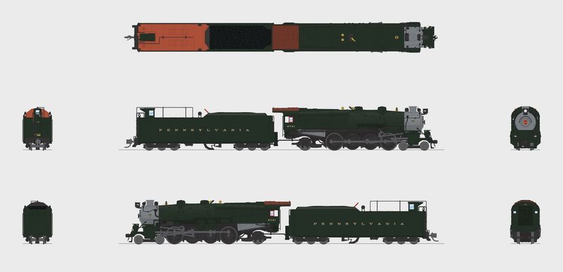 Class M1b 4-8-2 Mountain