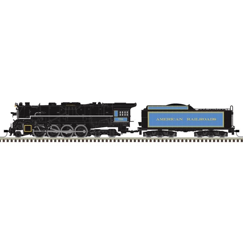 2-8-4 Berkshire - Standard DC - Master(R) Silver