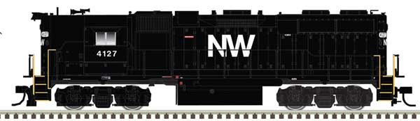 EMD GP38 High Nose w/Dynamic Brakes - LokSound &amp; DCC - Master(R) Gold
