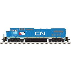 GE Dash 8-40CW, DCC/SOUND/DC: LokSound and DCC, Select: Canadian National IC #2466