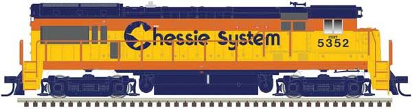 GE U30B Low Nose Phase II, DCC/SOUND/DC: Standard DC, Select: CSX #5352
