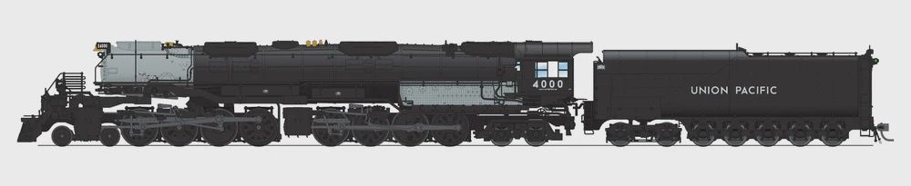 4-8-8-4 Big Boy 1941, As-Delivered 25-C-100 Tender