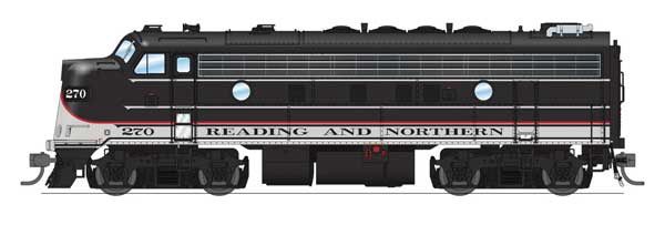 EMD F7A, DCC/SOUND/DC: Sound and DCC, Select: Reading &amp; Northern #270